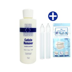 블루크로스 6oz(1개) + 뾰족캡 15ml(2개) 세트 네일리무버, 1set