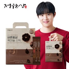 정원삼 바른홍삼 흑마늘 스틱 100p, 1kg, 1박스