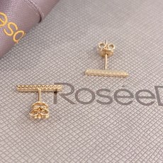 골든듀화이트귀걸이