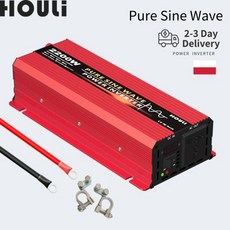 인버터 12V 230V 푸라 마이크로 220V 솔라 1600W 2200W 태양광 온다 50hz HOULI, 1개