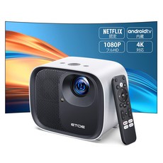 ETOE Android TV 11.0 Netflix HD 1080p 4K 600ANSI 5G WiFi Bluetooth TV StickSwitchPS - E3 PRO -, 1개