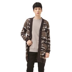 버커루 남성 A A/P TWEED 롱 가디건 (5GG)(B184KC420P)