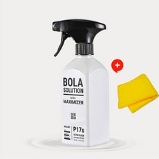 볼라솔루션 P17s 울트라 슬릭 광택 코팅제 물왁스 500ml 멀티타월, 1개
