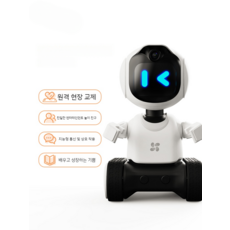 무선 스마트 로봇 교육 조기교육 동반 HD 카메라 학생 놀아주기 AI 똑똑한 여러기능 에스코트 로봇 RK2