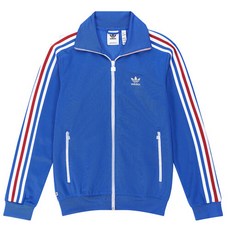  아디다스 [ADIDAS] 베켄바우어 트랙 재킷 HK7406 블루 