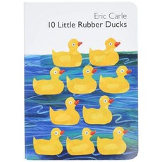 유아영어책 사운드북 10 Little Rubber Ducks Board Book 아이들을 위한 부활절과 봄의 책 에릭 칼의 세계 - 에릭칼보드북