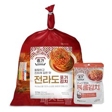 종가 전라도 포기김치 3kg + 종가 볶음김치 80g, 1개