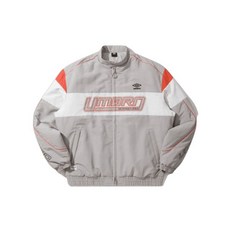  엄브로 숏패딩 다운자켓 벨로시티 파이핑 컬러블록 패딩자켓 라이트 그레이(UP121CPJ11)1268673 