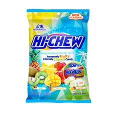 하이츄 트로피컬 믹스 츄이 캔디 글루텐 프리, 100g, 1개