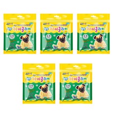 아모스 탱탱 아이클레이 파우치 5p, 초록, 5개