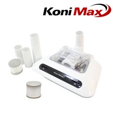 코니맥스 침구 청소기 헤드 이불청소기 진드기 미세먼지 빈대퇴치, 화이트