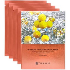일본직발송 6. THANN 하이드레이팅 페이셜 마스크 EO(EASTERN ORCHARD) 식물·미네랄 유래 92% B089365DCZ, One Size, One Color, 1개