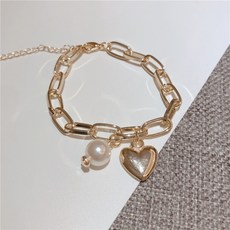 하트체인팔찌