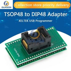 개발보드 아두이노 STM ARM 임베디드 품질 TSOP48 to DIP48 어댑터 테스트 소켓 05mm 피치 RT809F RT809H 및 XELTEK USB 프로그래머 용