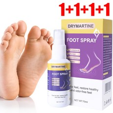 풋케어 미스트 클리어 풋 미스트 올인원, 70ml, 4개, 1개입