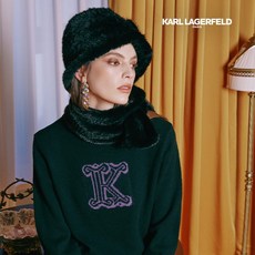 칼라거펠트밍크모자