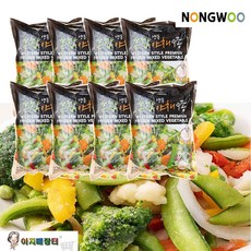 냉동 혼합야채 9종 1kg, 8개