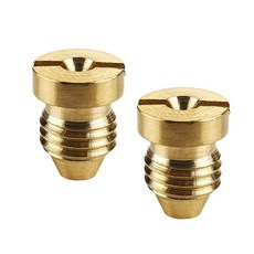 폼 캐논 호환 오리피스 노즐 팁 스노우 랜스용 고 교체 나사 1.0 Mm 2 팩, 01 금