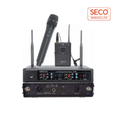 SECO S55 듀얼 S-55 2CH 무선마이크 (당일배송), 핸드X2