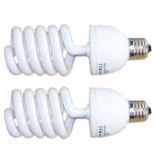 Lot of 2 Photo Studio 30w Fluorescent Daylight 5500K E27 Energy Saving, 상세내용참조