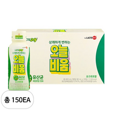 락토조이 오늘비움 유산균음료, 150개, 80ml