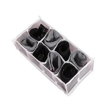 속옷 정리함 옷장 상자 접이식 서랍 집 정리 보관 침실 선반, 1.8그리드 화이트