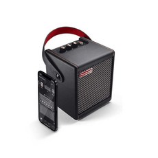 일렉기타 미니 앰프 스피커 무선 휴대용 블루투스, 화이트10W3000mAh+무선리시버외5종