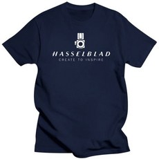 Hasselblad 핫셀블라드 로고 카메라 사진 블랙 티셔츠 티 사이즈 S 3XL blueMen_4XL 1개