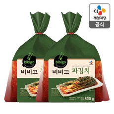 비비고 파김치, 800g, 2개