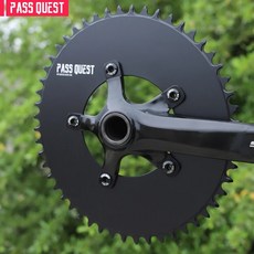 자전거체인 체인링 3550 APEX RED용 패스 퀘스트 110 5 BCD 110BCD 라, 없음, 18.oval 56T black