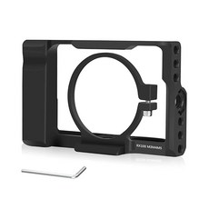 RX100M3/RX100M4/RX100M5 카메라 케이지 M3/M4/M5 케이지 소니 DSCRX100 IIIM3 IVM4 VM5 카메라 케이스 카메라 리그 콜드 슈 114000, 1개