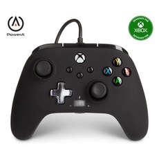 PowerA Enhanced Wired Controller for Xbox Series X Xbox Series X|S용 PowerA Enhanced Wired Controller, Black, Black, 1개, 1개, Black, Black PowerA Enhanc