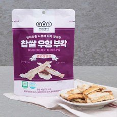 식품명인 오희숙전통부각 찹쌀 우엉 부각, 1개, 30g