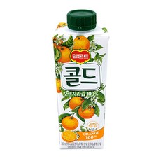 별도표기 영몰 DA 델몬트 3012 콜드 오렌지과즙100 250ml, 단품