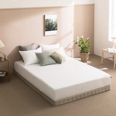 지누스 텐셀 매트리스 커버 화이트 (SS)