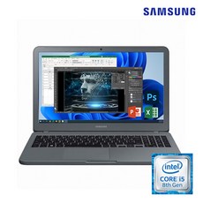 [A급리퍼] 삼성노트북 코어i5 8세대 16GB SSD 256GB 윈도우10Pro, NT551EBE, WIN10 Pro