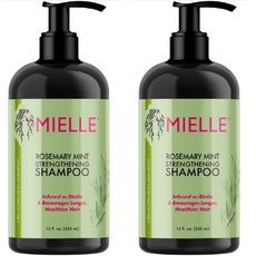 Mielle 미엘 강화 샴푸 로즈마리 민트 355ml