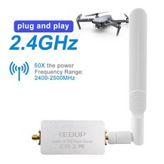 EDUP 와이파이 부스터 신호 증폭기 분리형 안테나 범위 확장 리피터 라우터 드론용 4W 2.4GHz, 02 EPAB018W_01 CHINA - 안테나분리형와이파이증폭기