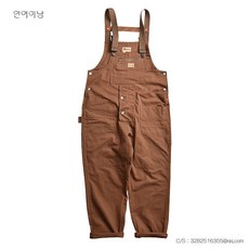 남자점프수트브라운
