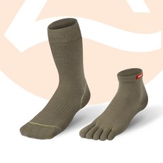 두툼한발가락여성등산양말