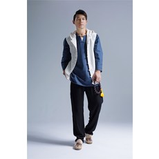 남자여름린넨조끼