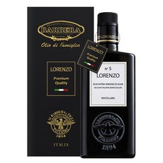 비엔트레이드 [바르베라] 로렌조PQ No5 엑스트라버진 올리브오일 500ml, 1개