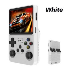 R36S한방팩 레트로 핸드헬드 비디오 게임 콘솔 리눅스 시스템 포켓 플레이어 3., 없음, 1) white