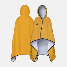  [쇼핑엔티] 울프라운치 방수 후드 담요, FRE/GREEN YELLOW 