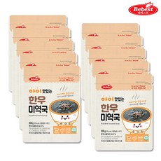 BEBEST 베베스트 아이 맛있는 한우 미역국 200g, 10팩