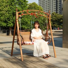 흔들그네의자정원마당팬션카페야외실내철제주물