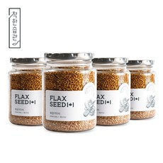 착한습관 볶은아마씨 용기, 220g, 4개