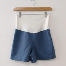 임산부 마복대반바지 임부복 팬츠