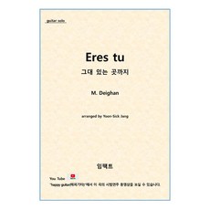 [기타 악보 피스(파일)] Impact guitar piece No. 13: Eres tu 그대 있는 곳까지