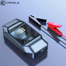 차량 시동 보조배터리 휴대용 충전기 비상 부스터 장치 점프 대용량 12000mAh, 1개